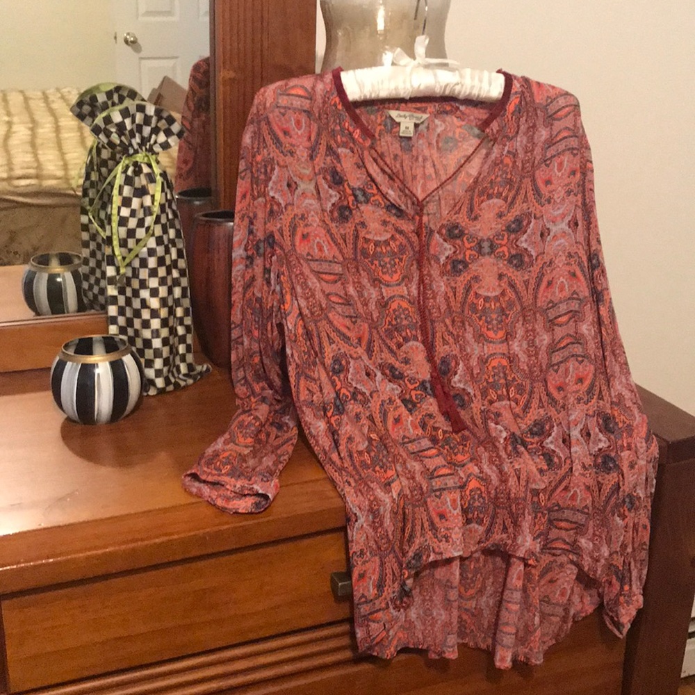 Lucky Brand blouse szM NWOT